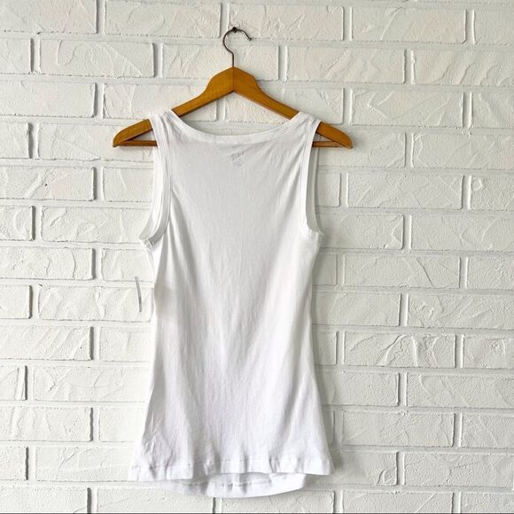 Nwt Love By Gap White Maternity Tank Top Xs - Picture 3 of 11